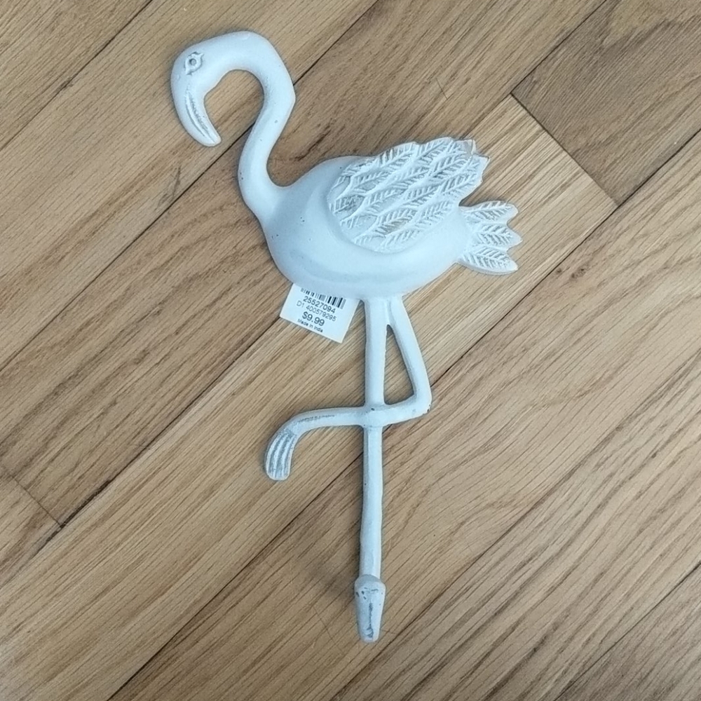 Flamingo wall hook